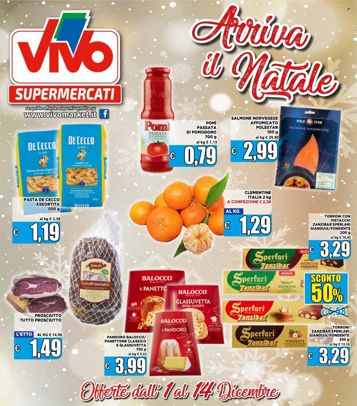 Volantino Supermercati VIVO - 1.12.2022 - 14.12.2022.
