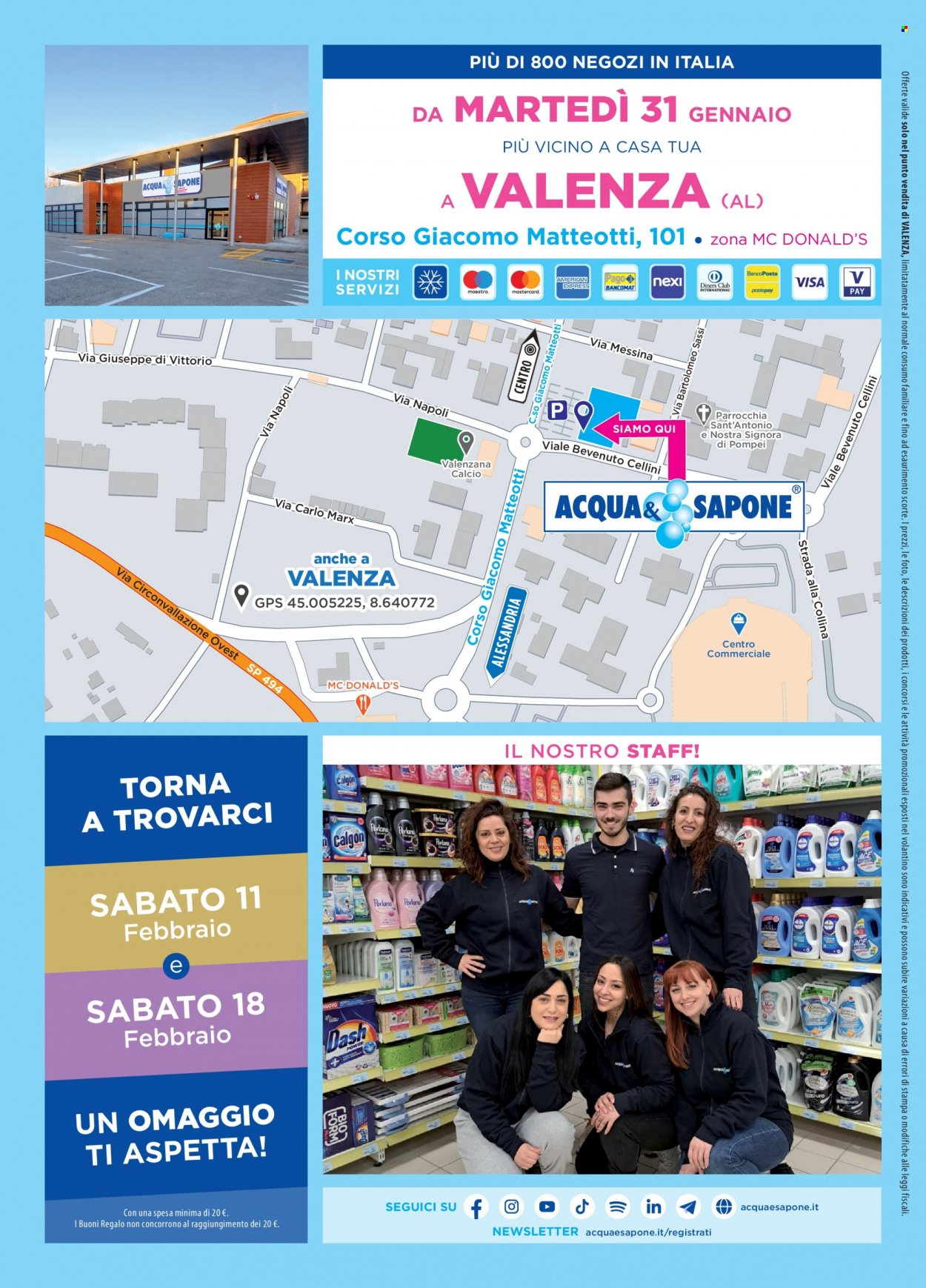 Volantino Acqua & Sapone - 31.1.2023 - 19.2.2023.