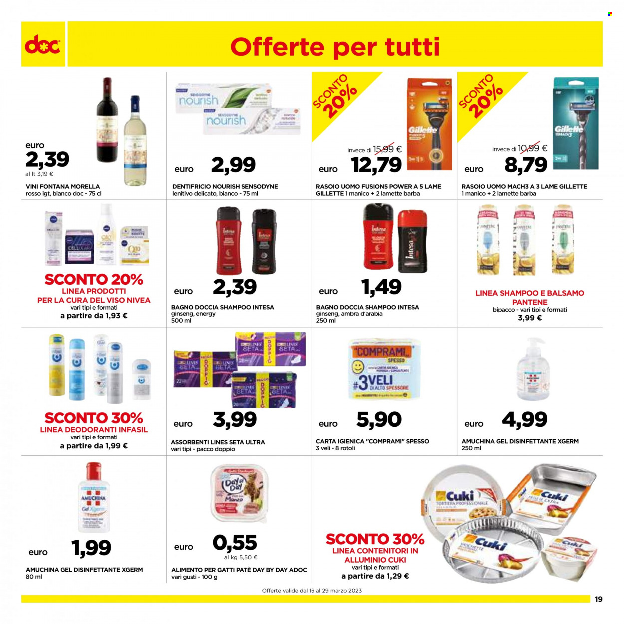 Volantino doc supermercati - 16.3.2023 - 29.3.2023.