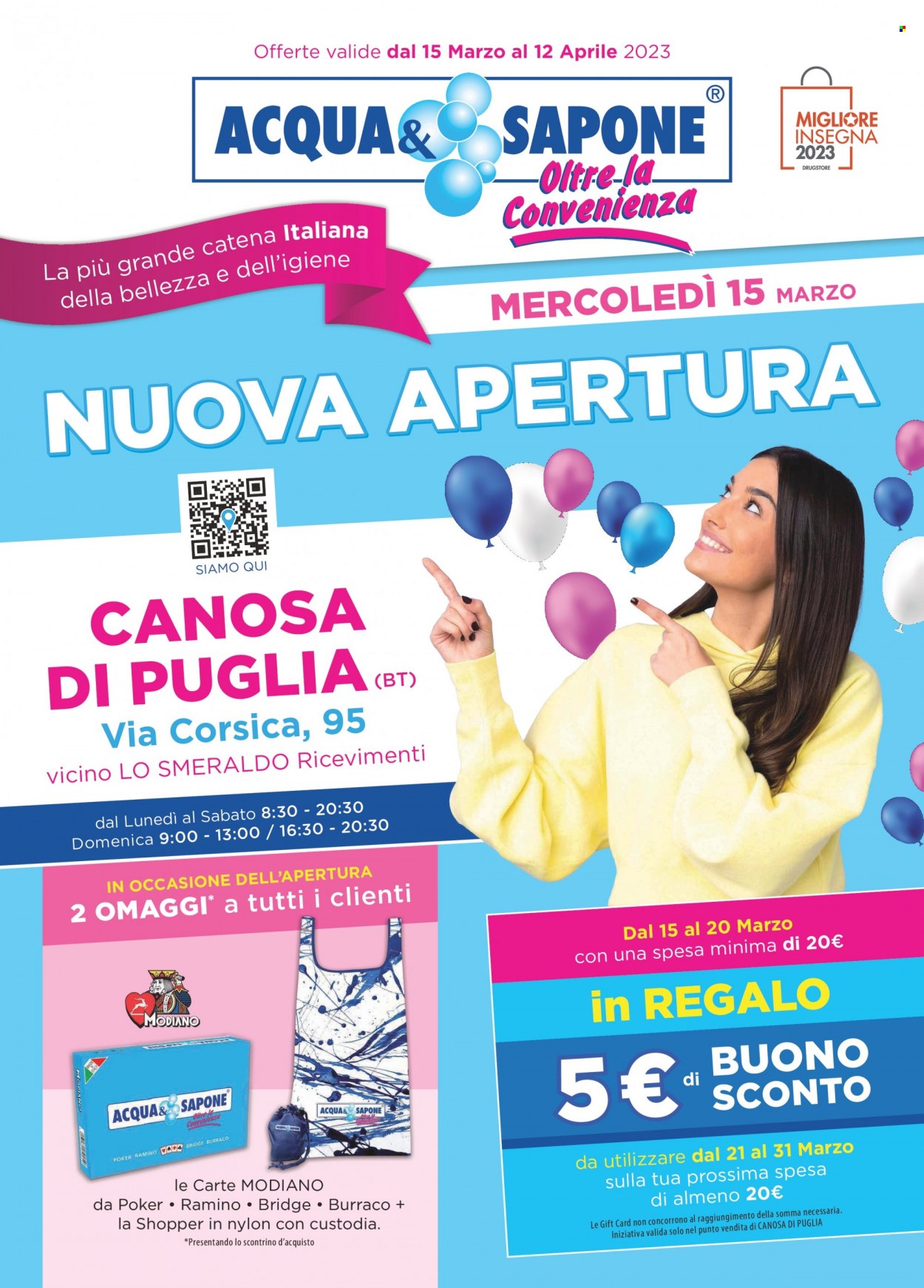 Volantino Acqua & Sapone - 15.3.2023 - 12.4.2023.