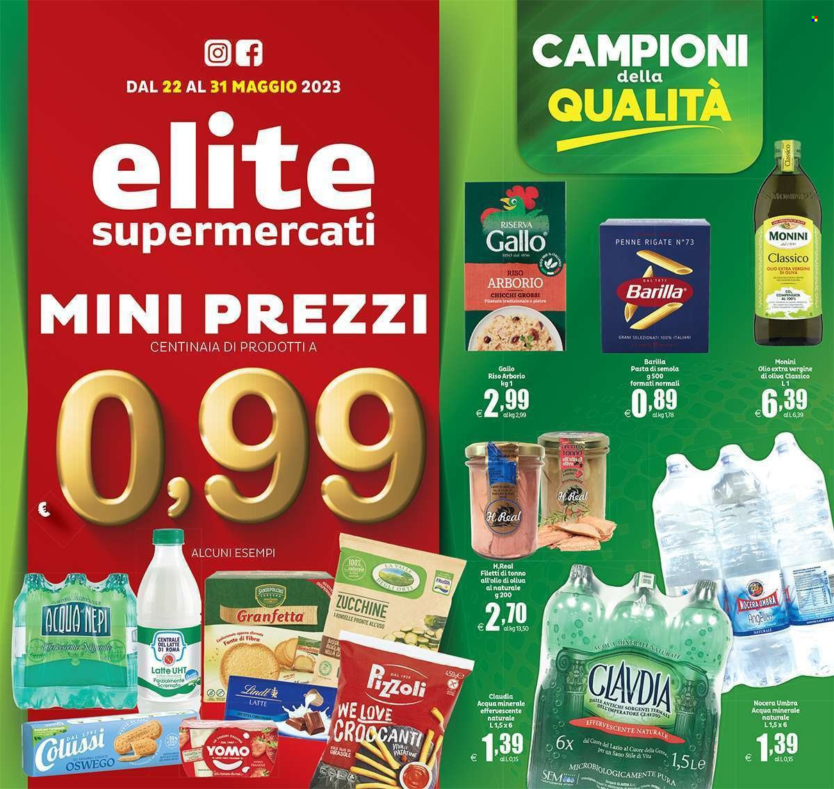 Volantino Elite Supermercati - 22.5.2023 - 31.5.2023. Pagina 1.