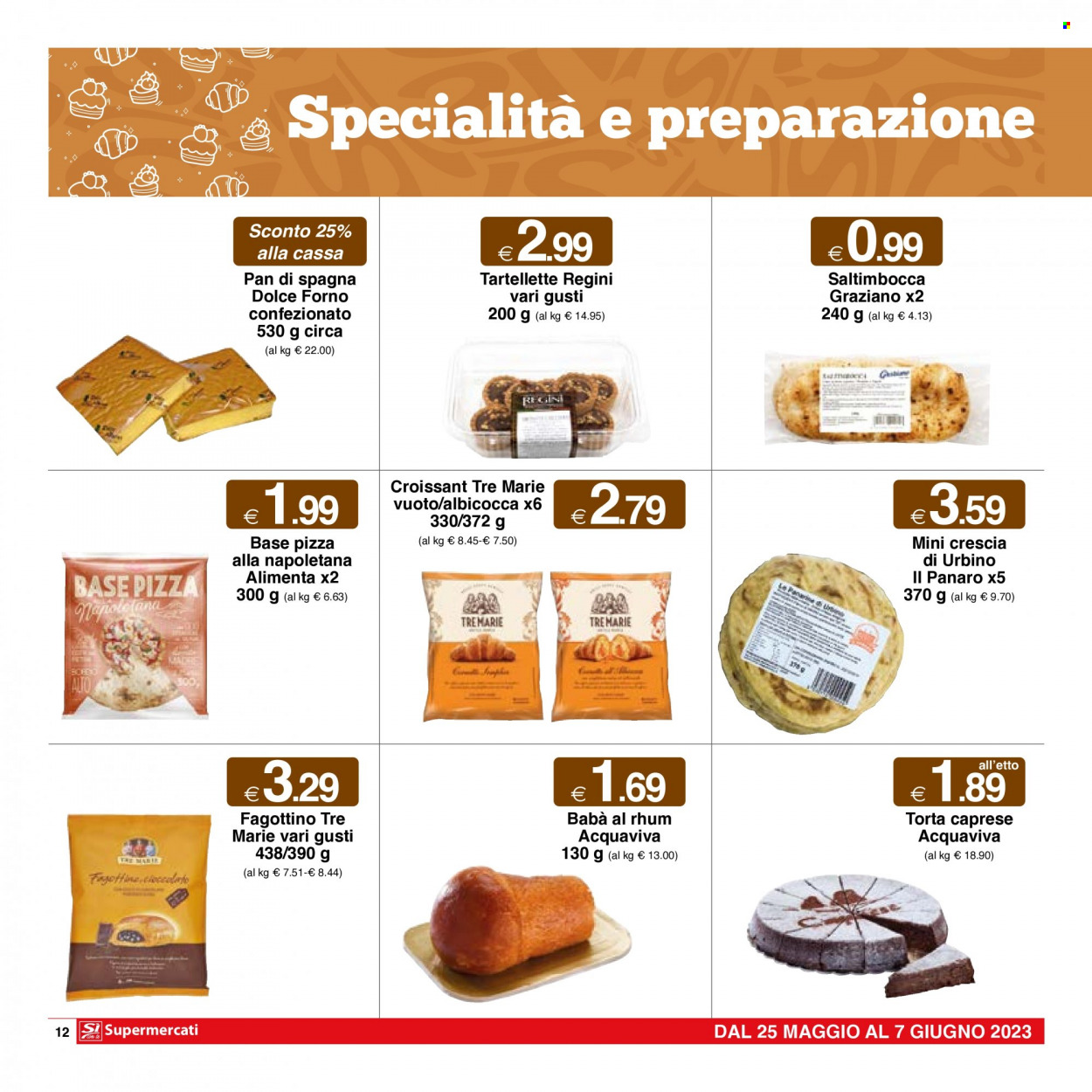 Volantino Si con te Supermercati - 25.5.2023 - 7.6.2023. Pagina 12.