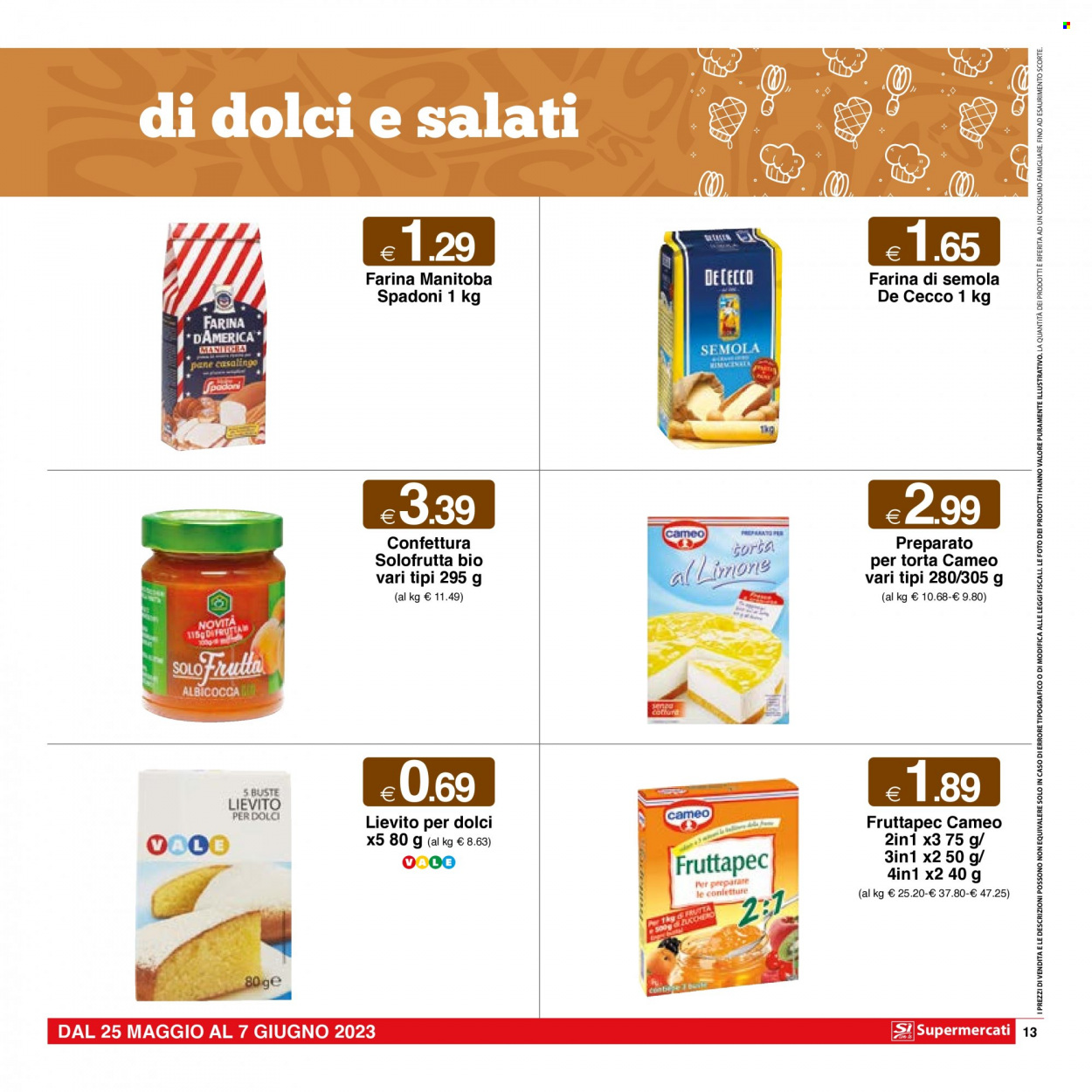 Volantino Si con te Supermercati - 25.5.2023 - 7.6.2023. Pagina 13.