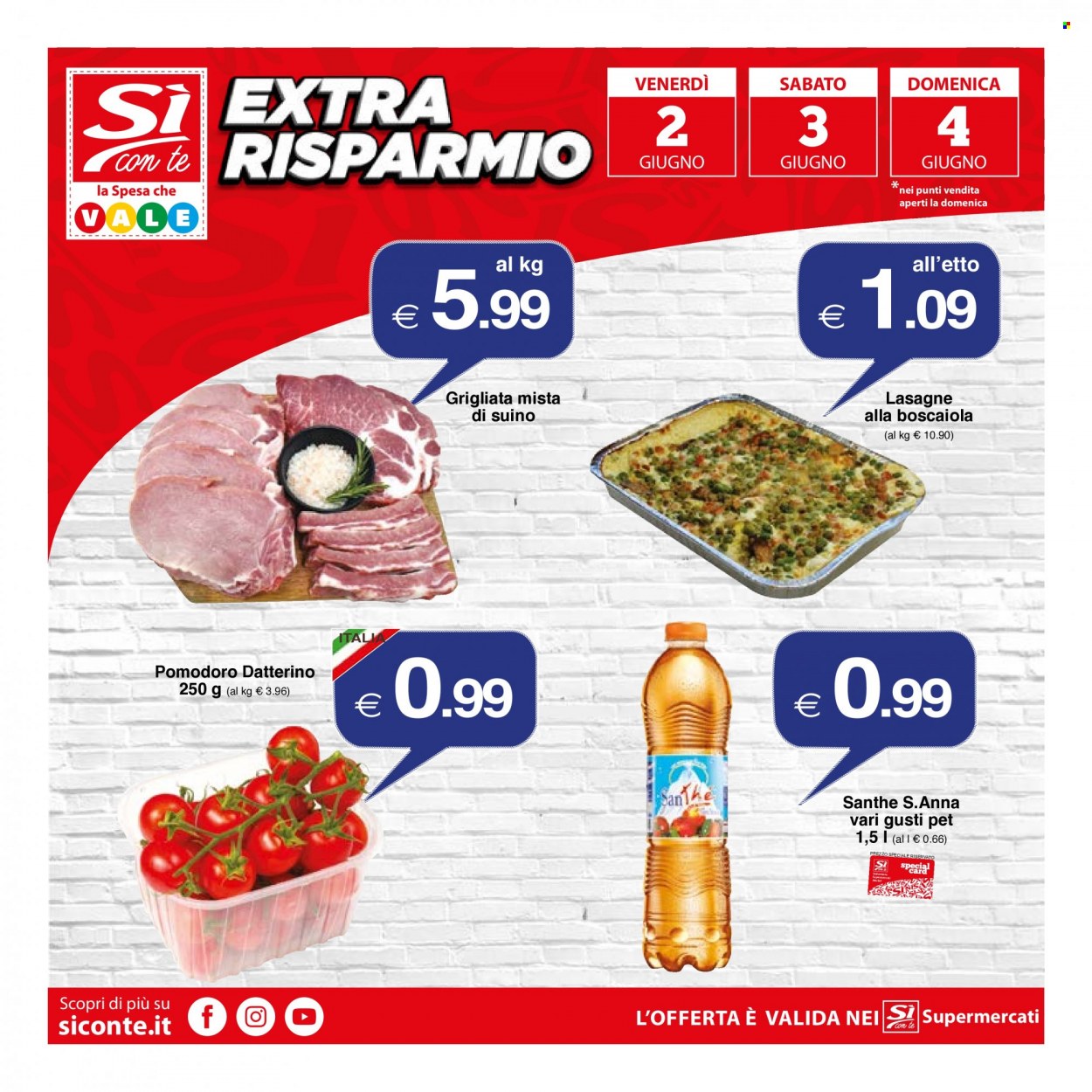 Volantino Si con te Supermercati - 25.5.2023 - 7.6.2023. Pagina 20.