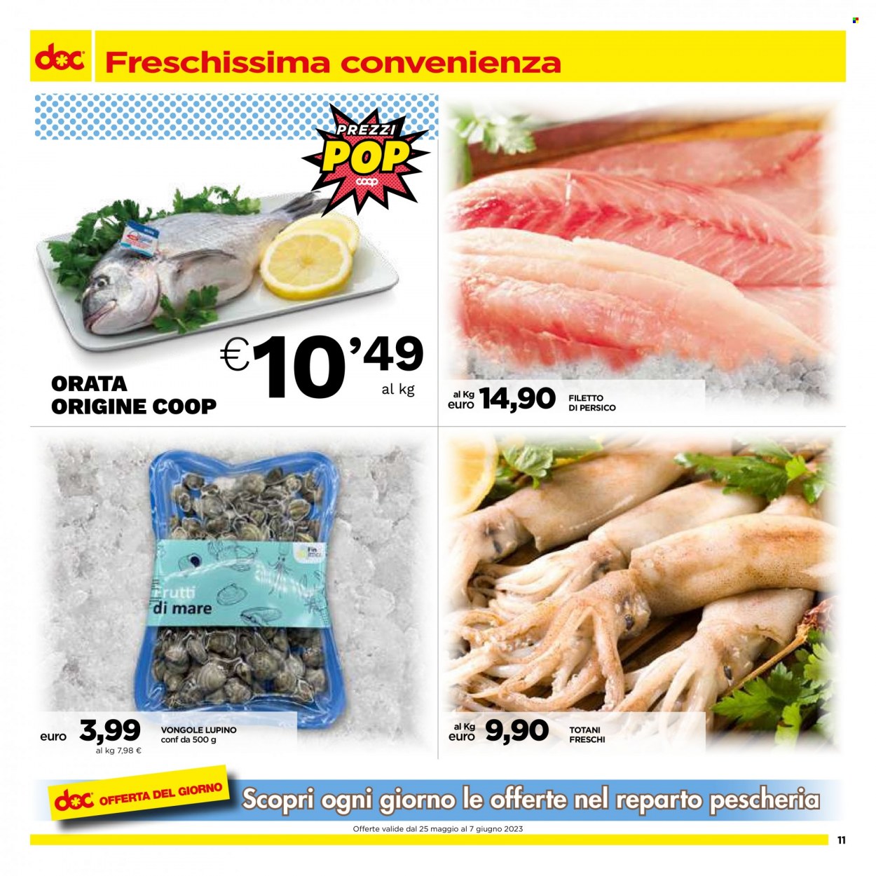 Volantino doc supermercati - 25.5.2023 - 7.6.2023. Pagina 11.