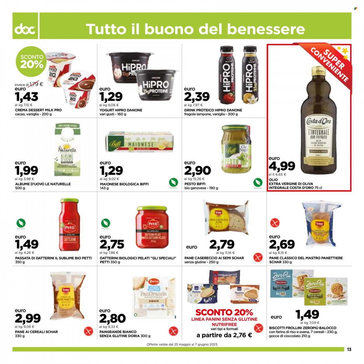 Volantino doc supermercati - 25.5.2023 - 7.6.2023. Pagina 13.