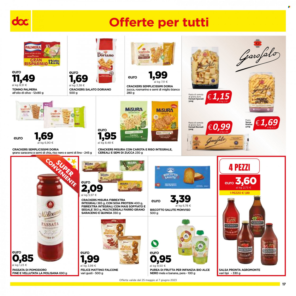Volantino doc supermercati - 25.5.2023 - 7.6.2023. Pagina 17.