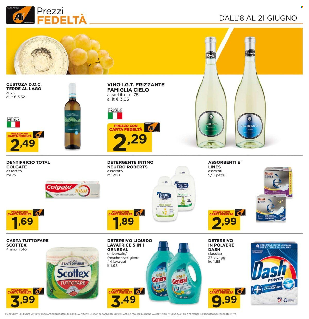 Volantino Alì Supermercati - 8.6.2023 - 21.6.2023.