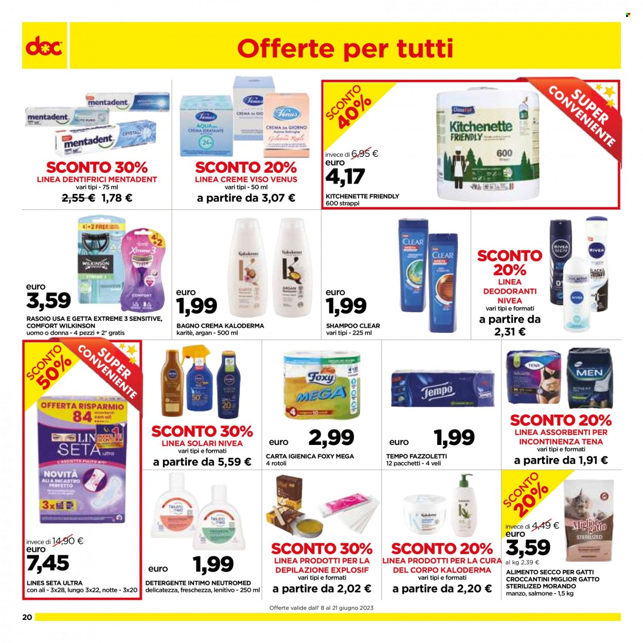 Volantino doc supermercati - 8.6.2023 - 21.6.2023.