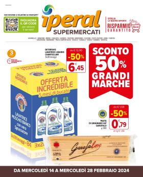 Iperal - Sconto 50% Grandi Marche