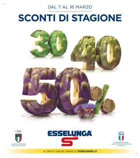 Esselunga - SCONTI 30-40-50%