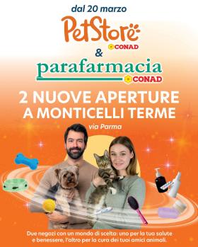 Pet Store Conad - APERTURA PARAFARMACIA E PETSTORE MONTICELLI TERME