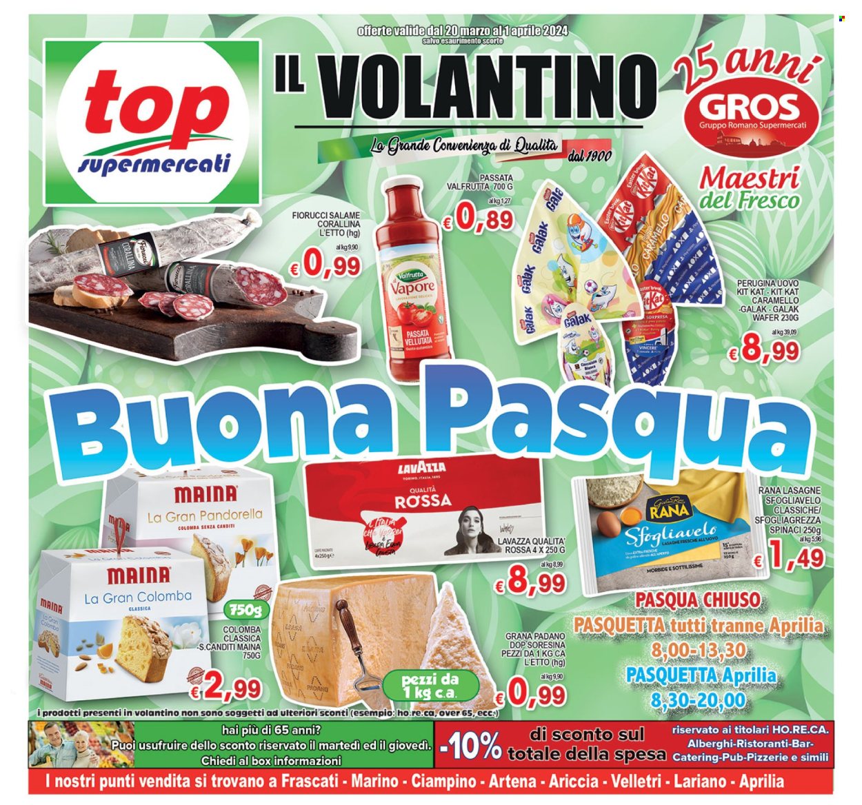 Volantino Top Supermercati - 20.3.2024 - 1.4.2024.