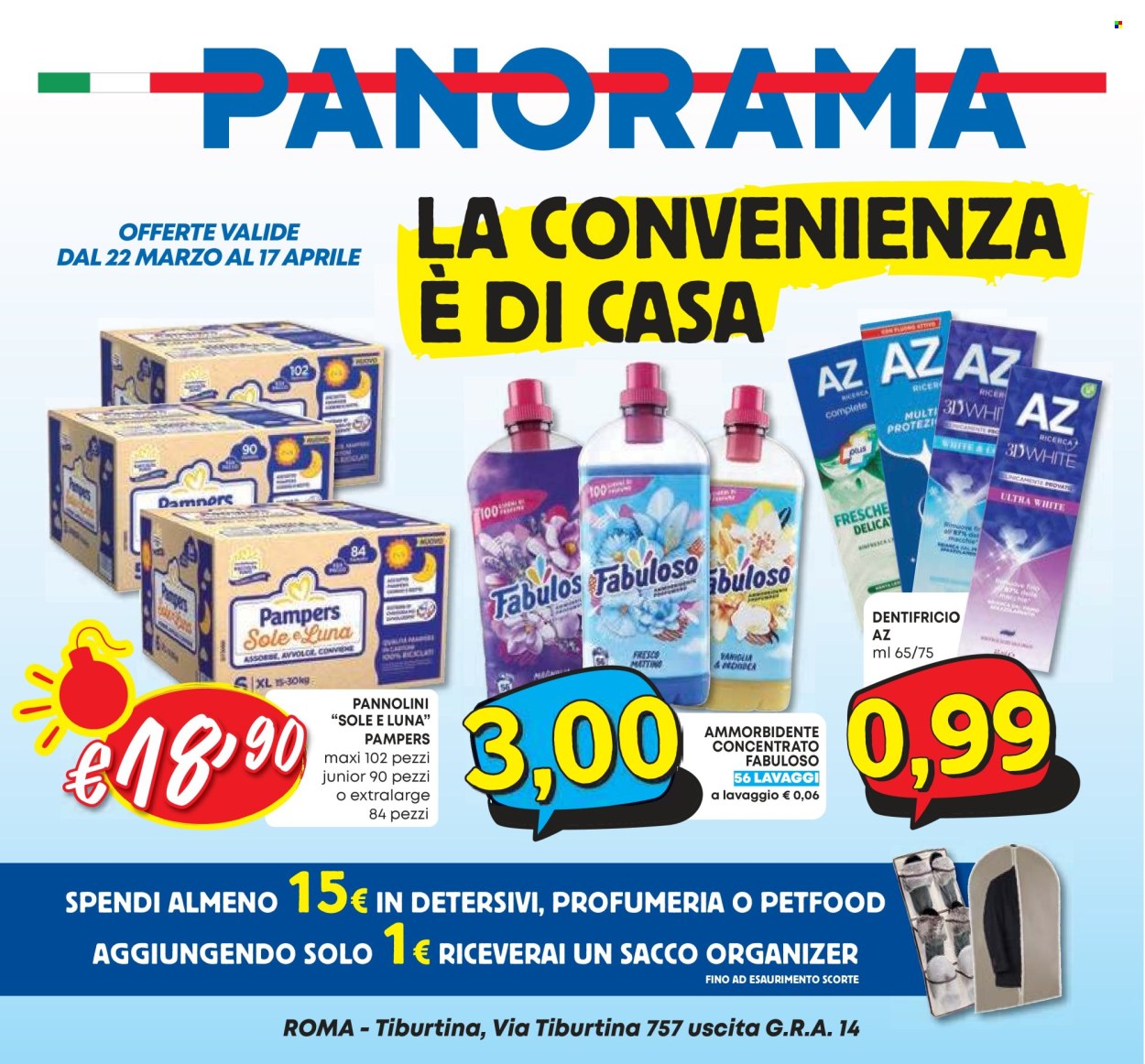 Volantino Panorama - 22.3.2024 - 1.4.2024.
