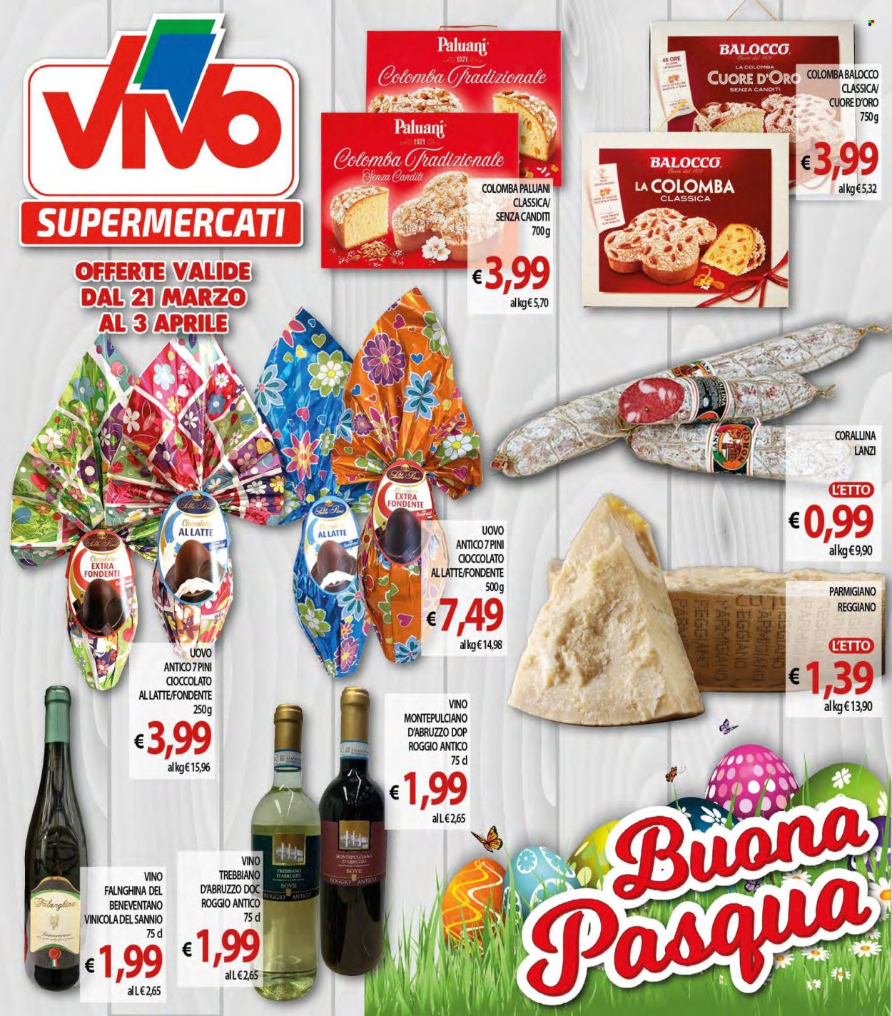 Volantino Supermercati VIVO - 21.3.2024 - 3.4.2024.
