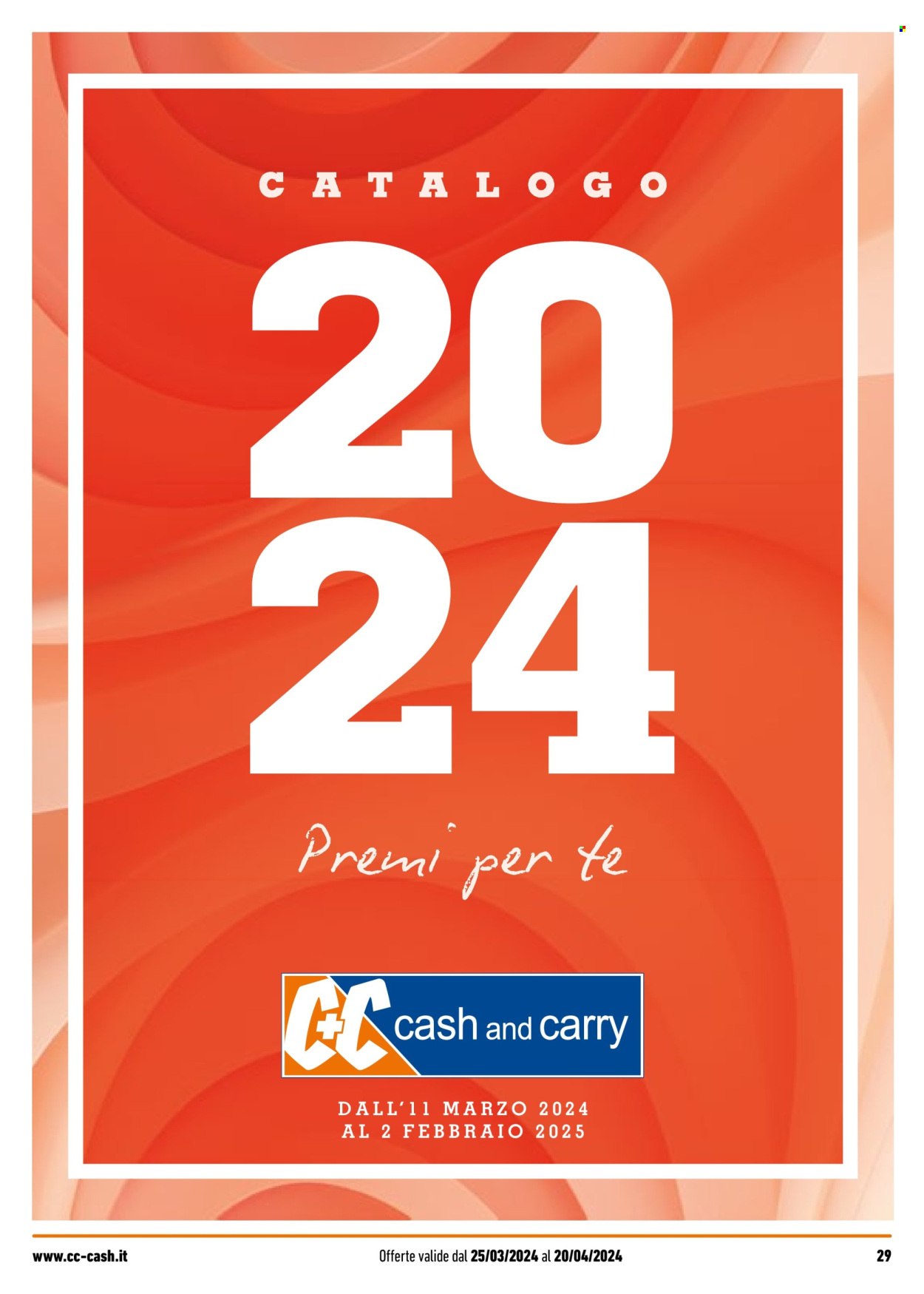 Volantino C+C Cash & Carry - 25.3.2024 - 6.4.2024.