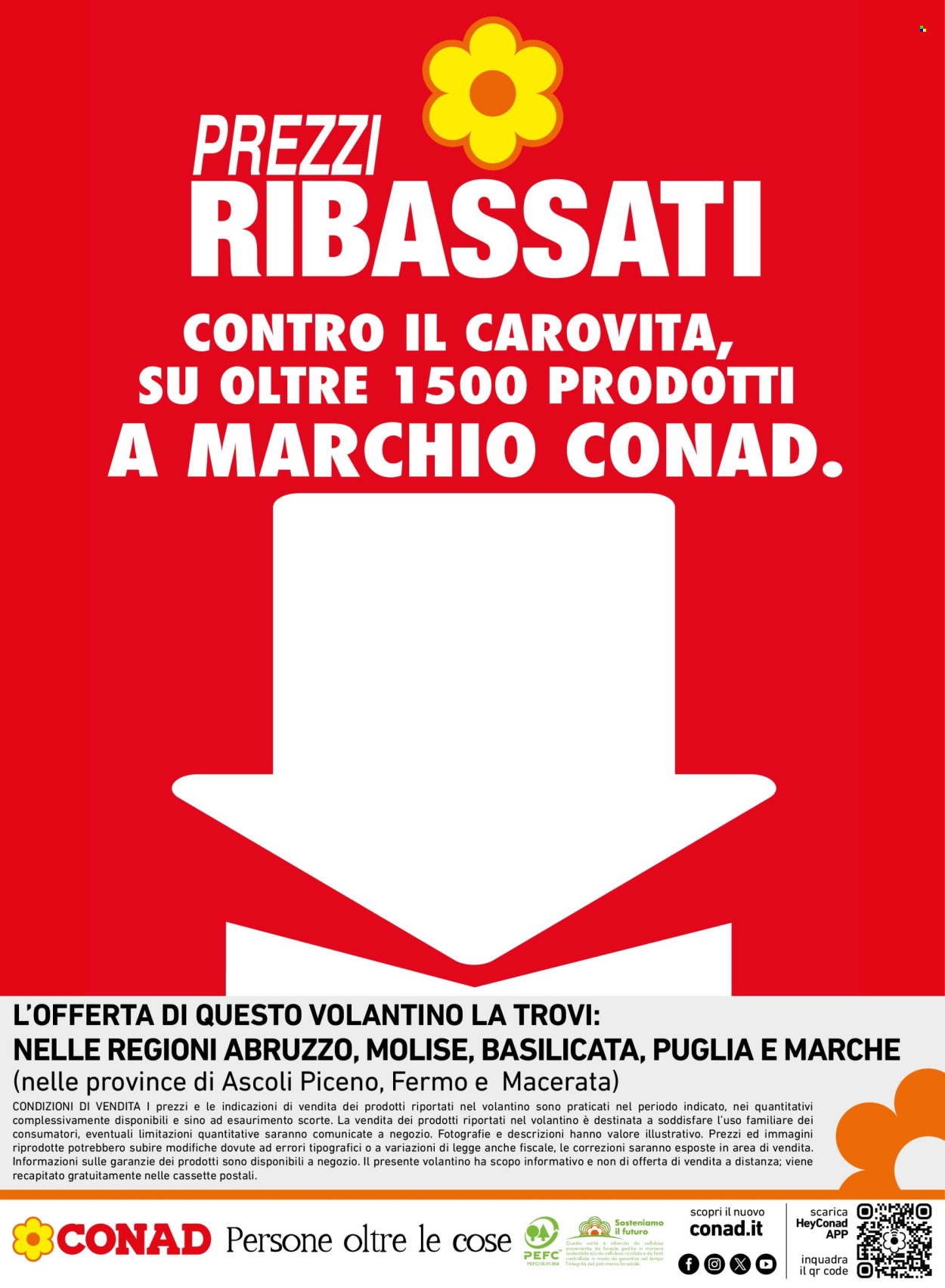 Volantino Margherita Conad - 21.3.2024 - 30.3.2024.
