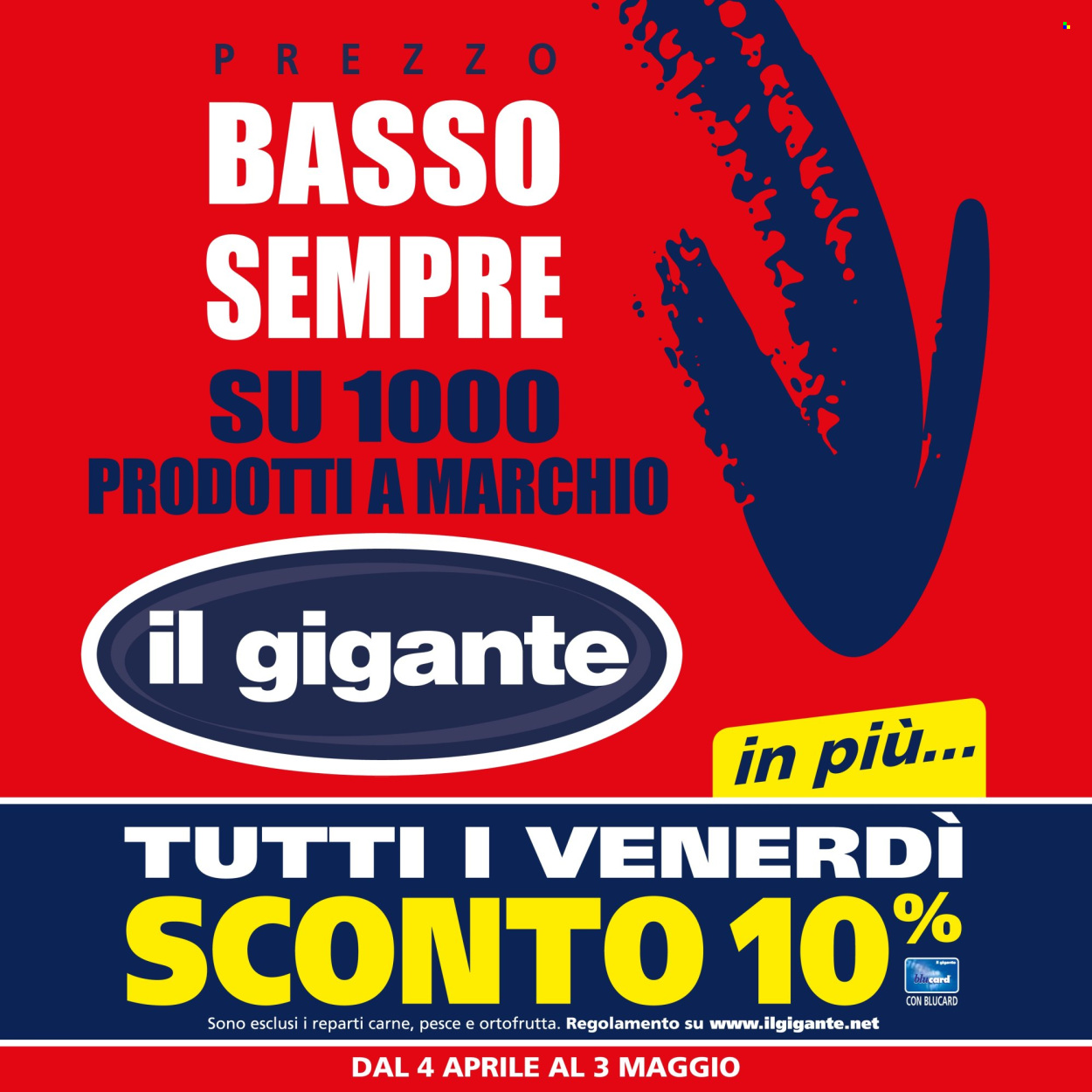 Volantino Il Gigante - 4.4.2024 - 3.5.2024.