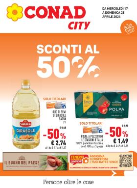 Conad City - SCONTI AL 50% CITY LAZIO