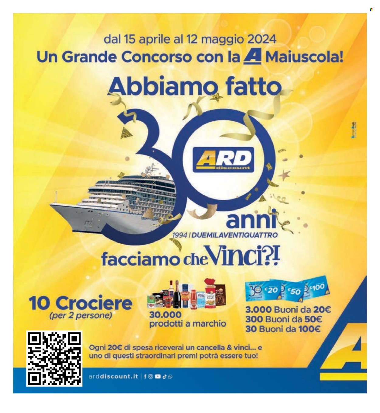 Volantino ARD Discount - 15.4.2024 - 25.4.2024.