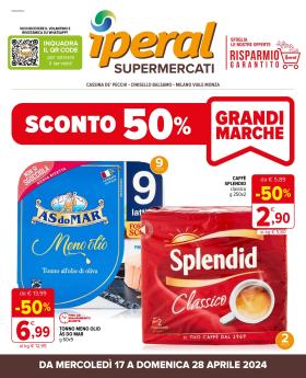 Iperal - Sconto 50% Grandi Marche