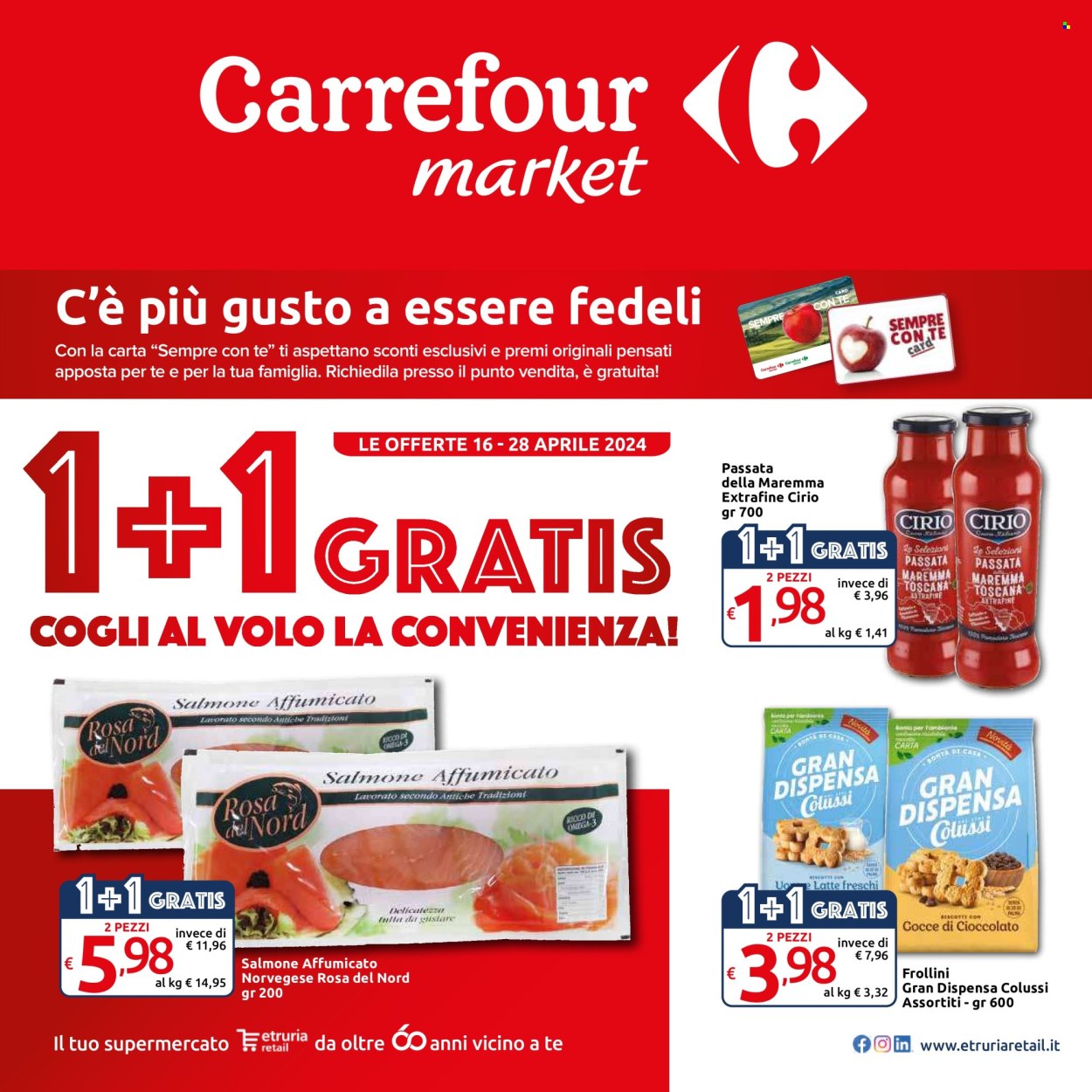 Volantino Carrefour - 16.4.2024 - 28.4.2024.