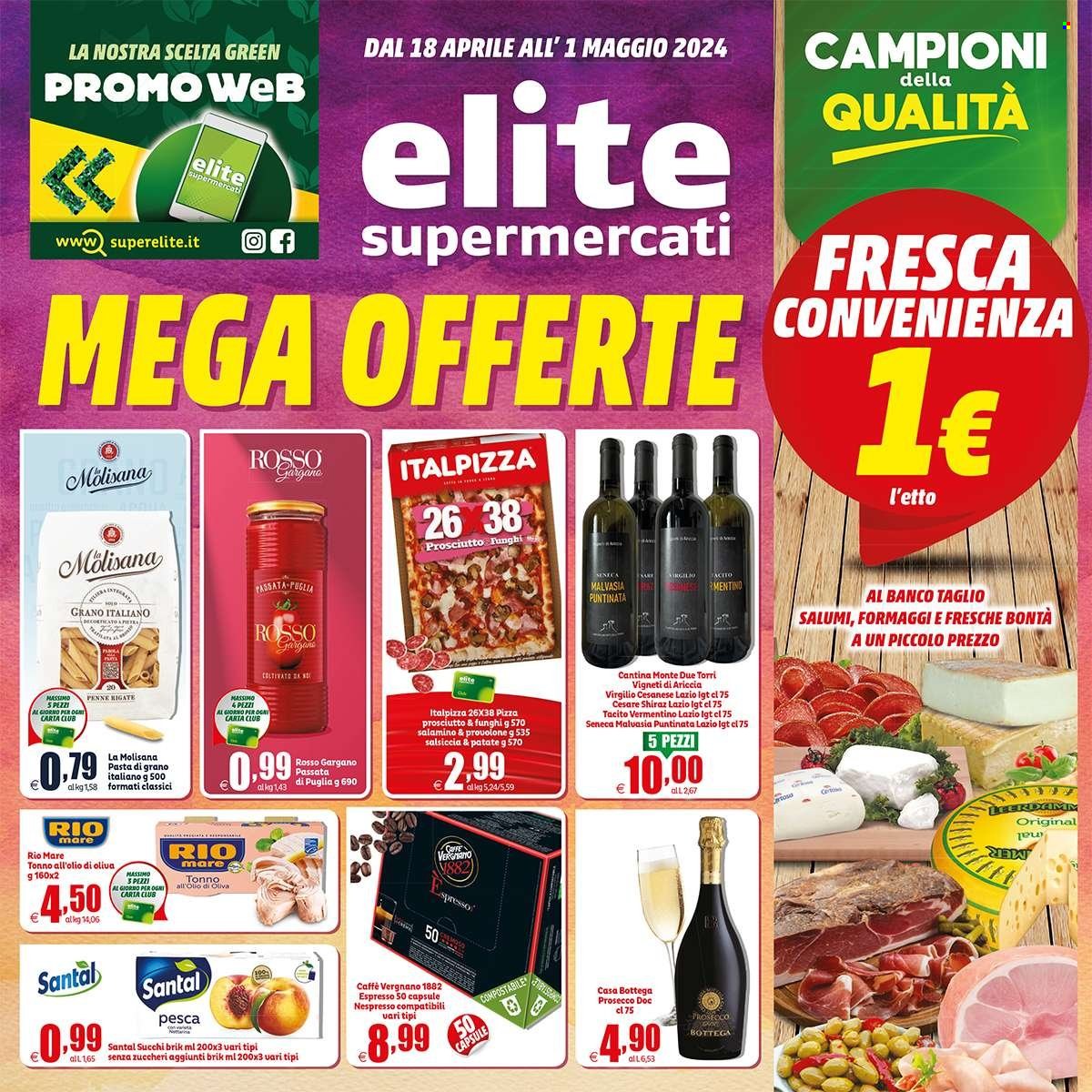 Volantino Elite Supermercati - 18.4.2024 - 1.5.2024.