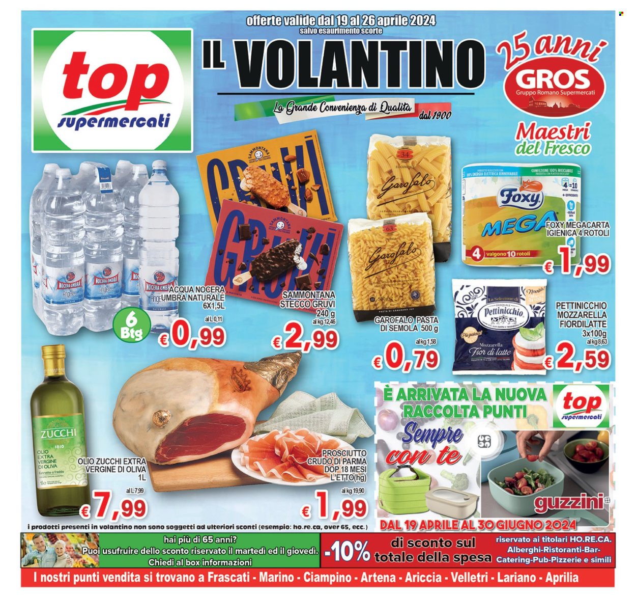 Volantino Top Supermercati - 19.4.2024 - 26.4.2024.
