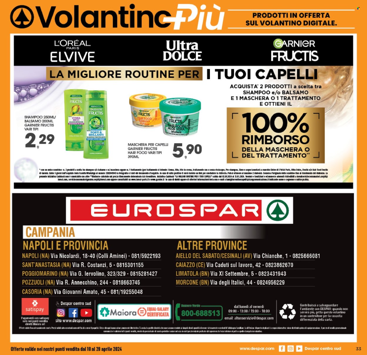 Volantino Eurospar - 18.4.2024 - 28.4.2024.