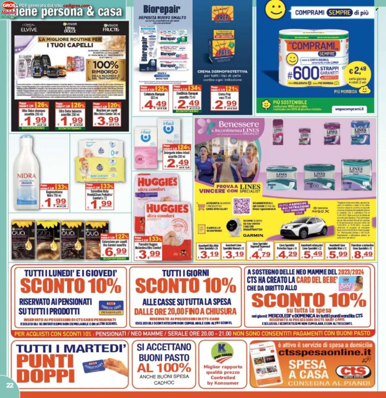 Volantino CTS supermercati - 19.4.2024 - 25.4.2024.