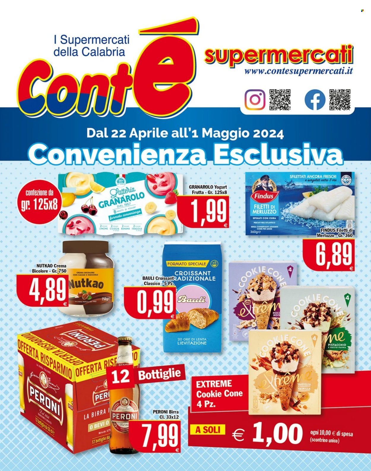 Volantino Contè Supermercati - 22.4.2024 - 1.5.2024.