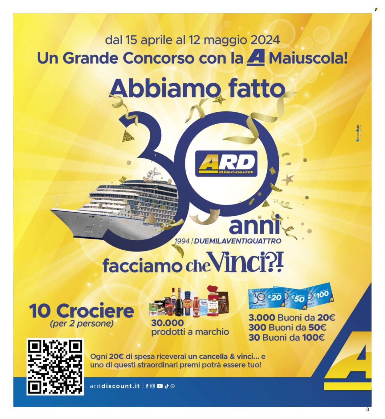 Volantino ARD Discount - 26.4.2024 - 5.5.2024.