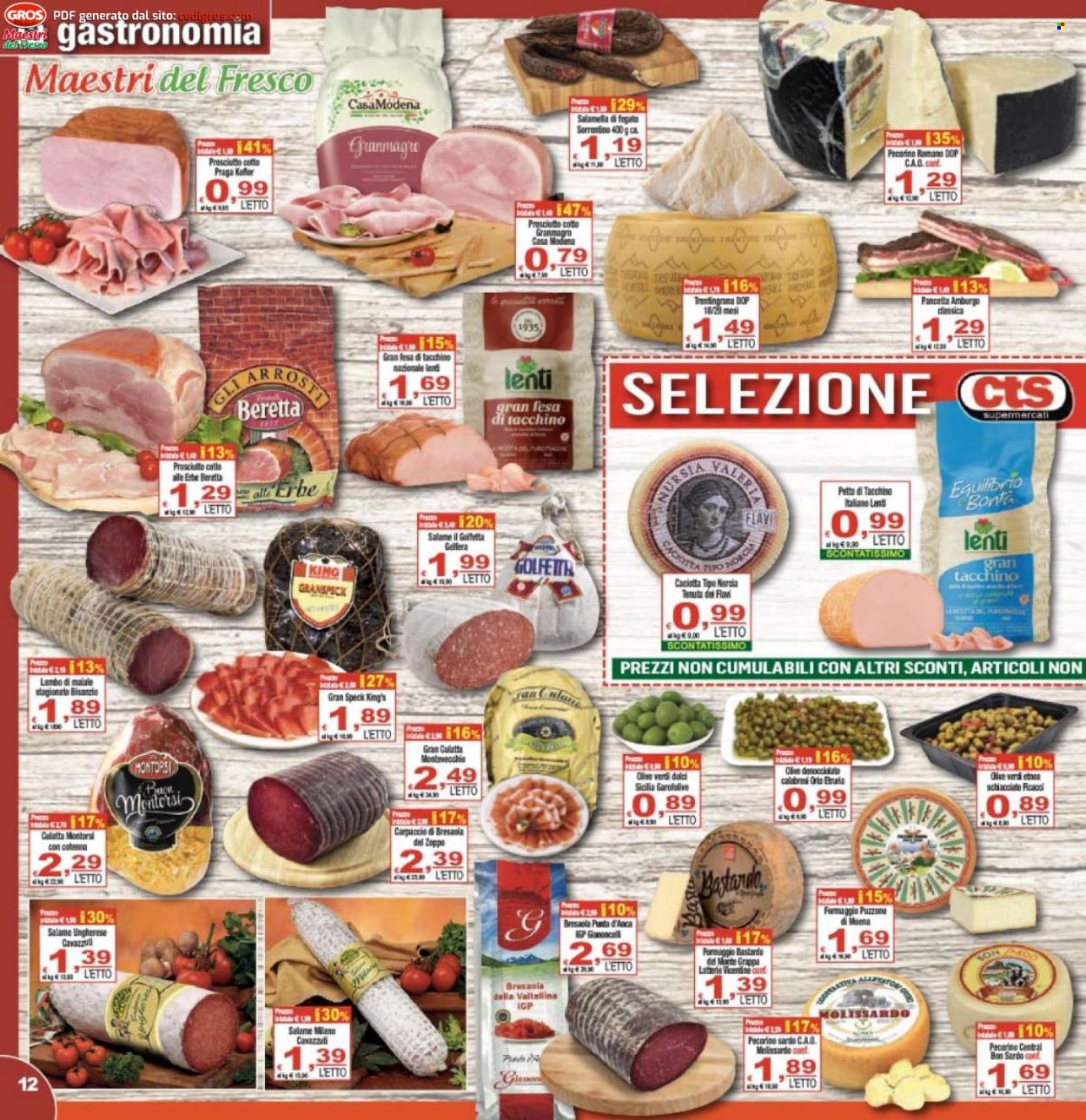 Volantino CTS supermercati - 27.4.2024 - 6.5.2024.