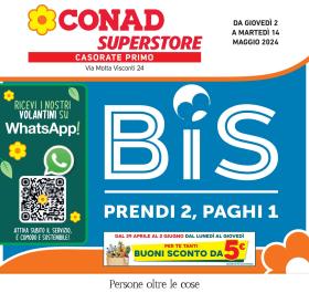 Conad Superstore - BIS - CONAD SUPERSTORE CASORATE PRIMO        