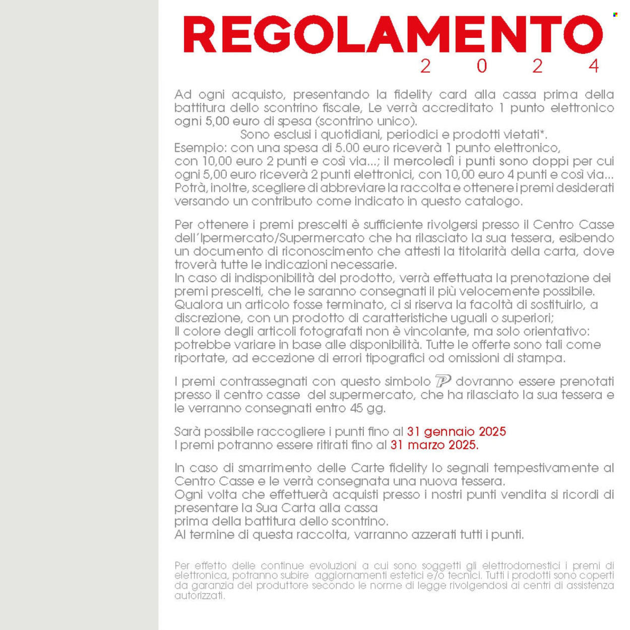 Volantino Pim Supermercati - 3.5.2024 - 31.1.2025.