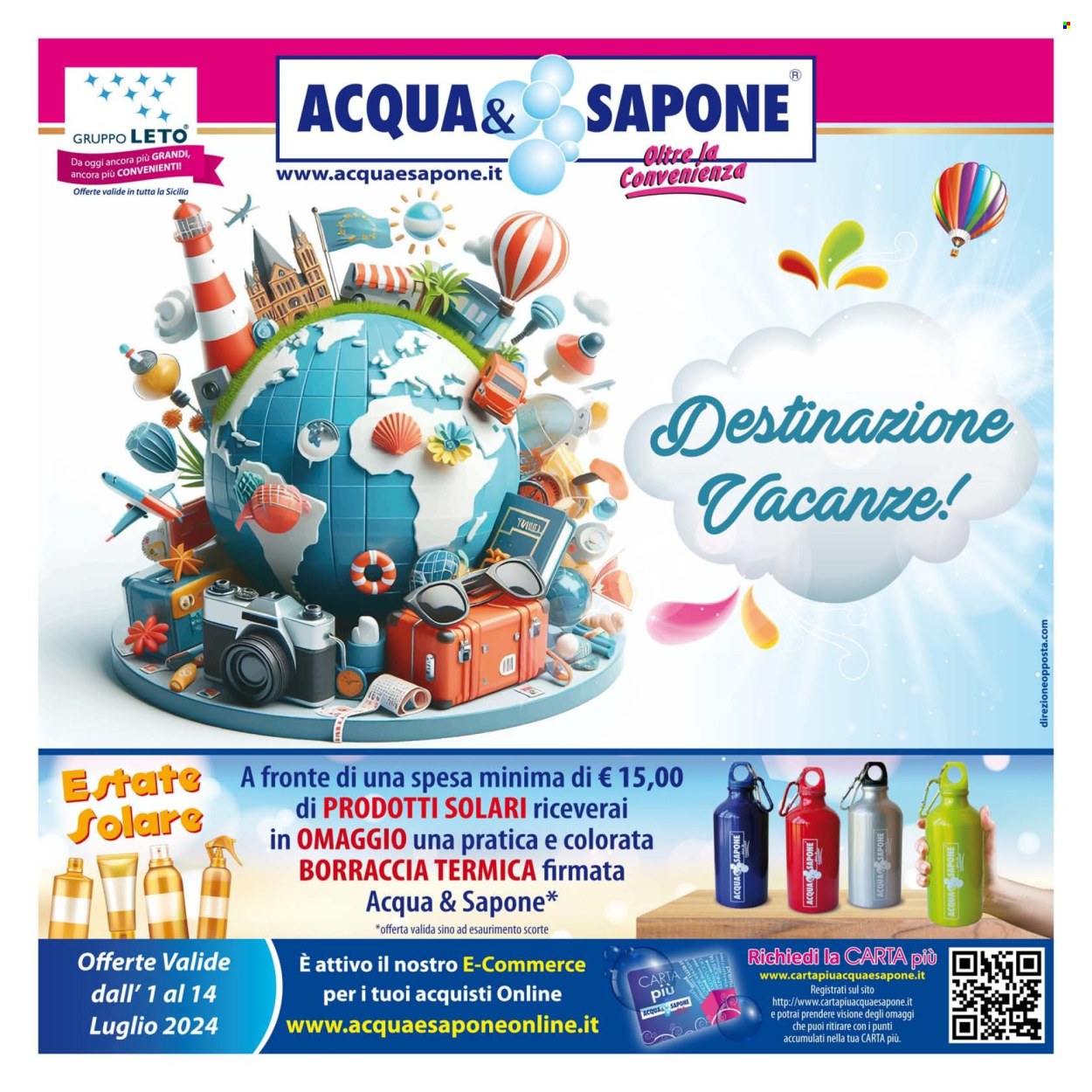 Volantino Acqua & Sapone - 1.7.2024 - 14.7.2024.