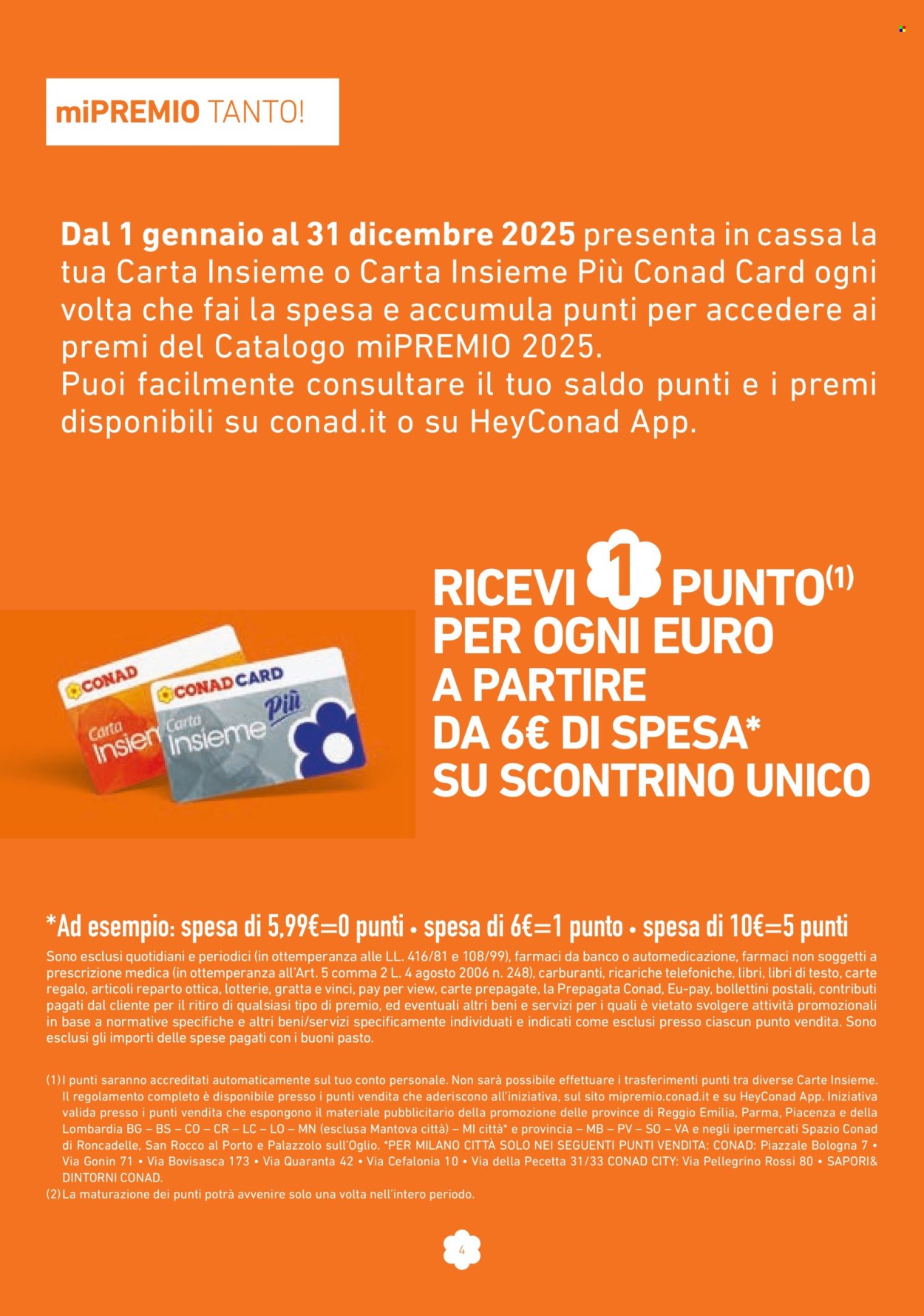 Volantino Conad - 1.3.2025 - 31.12.2025.