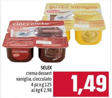 SELEX crema dessert