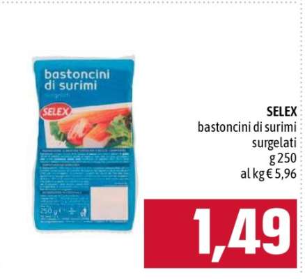 SELEX bastoncini di surimi