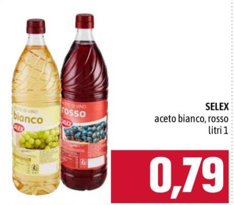 SELEX aceto bianco, rosso