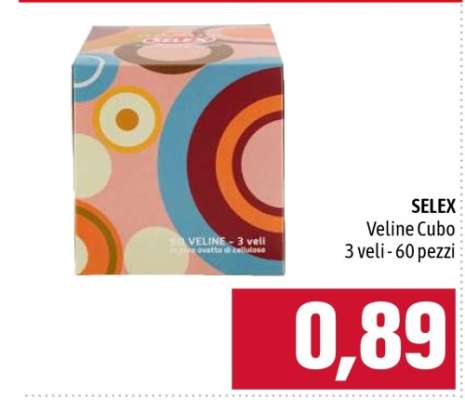 SELEX Veline Cubo
