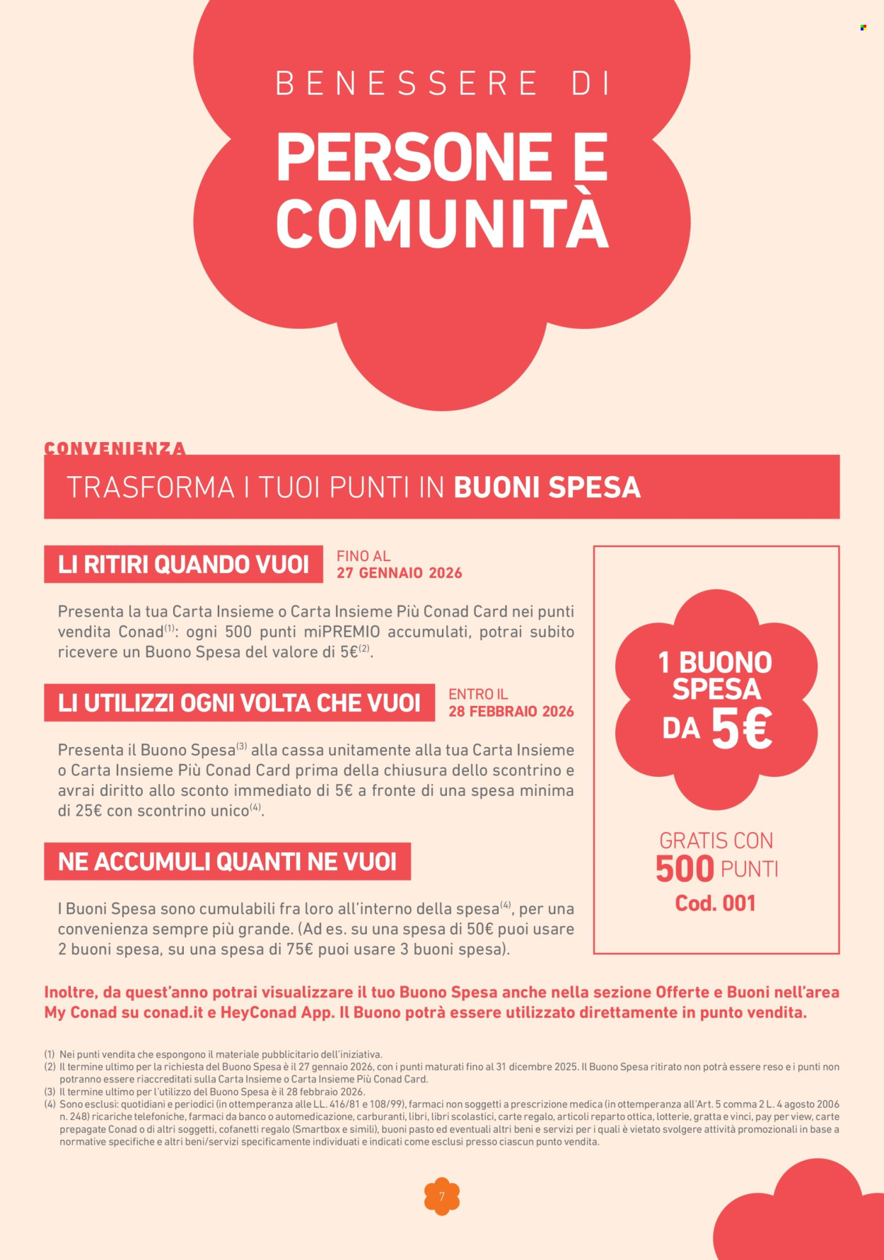 Volantino Conad - 12.3.2025 - 31.1.2026.