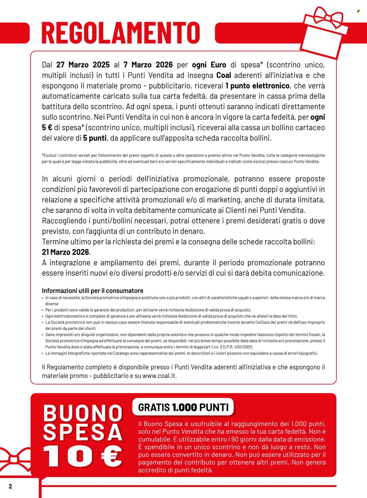 Volantino COAL - 27.3.2025 - 7.3.2026.