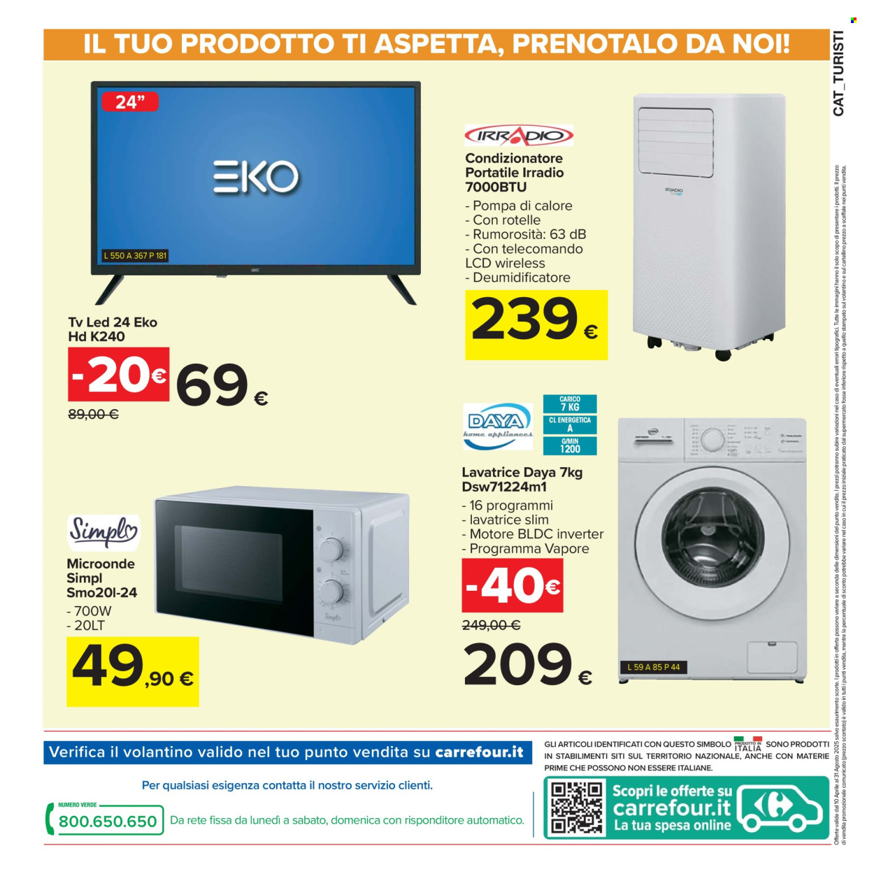 Volantino Carrefour - 10.4.2025 - 31.8.2025.