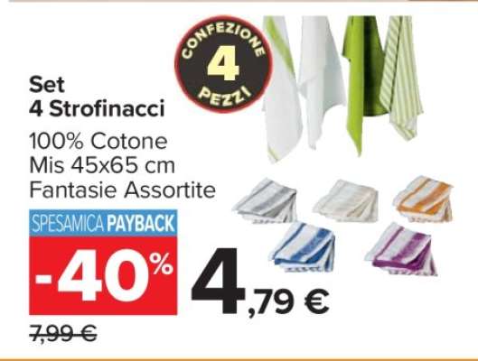 Set 4 Strofinacci