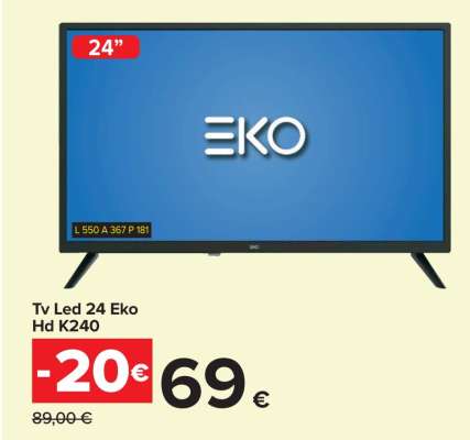 Tv Led 24 Eko Hd K240