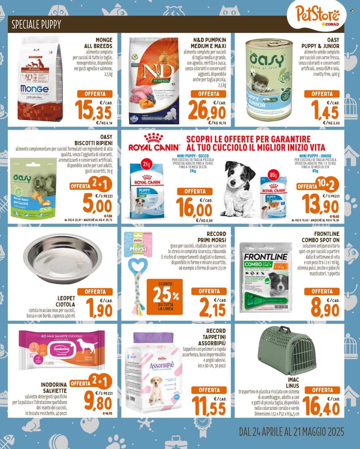 Volantino Conad - 24.4.2025 - 21.5.2025.