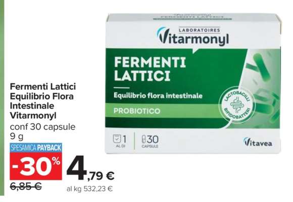Fermenti Lattici Equilibrio Flora Intestinale Vitarmonyl