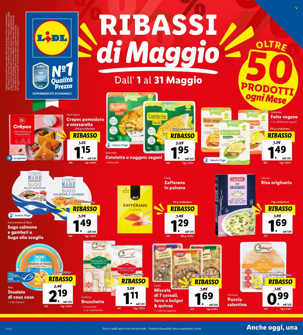 Volantino Lidl - 5.5.2025 - 11.5.2025.