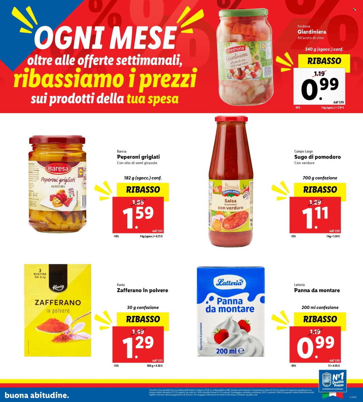 Volantino Lidl - 1.5.2025 - 31.5.2025.